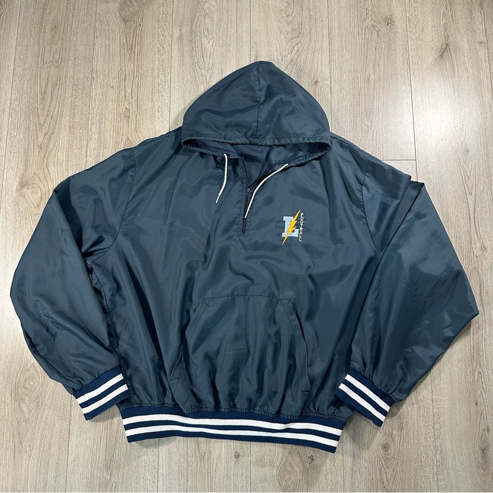 90s American Football Varsity Holloway Jacket Size XXL - Picture 2 of 9